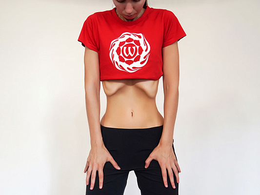 Uddiyana bandha - abdominal lock