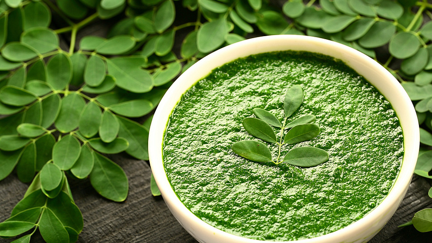 Green smoothie photo