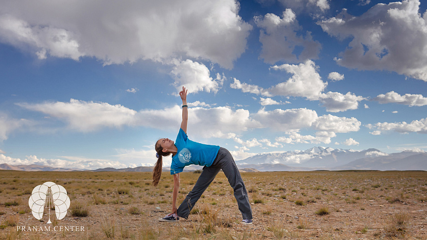 Trikonasana - Triangle Pose photo