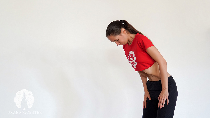 Agnisara-kriya standing photo